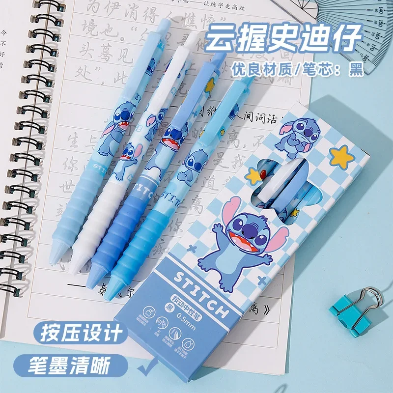 Stationery Supplier - Aniime 4 Stück Stitchss Hochwertige Nadel-Gelstifte,