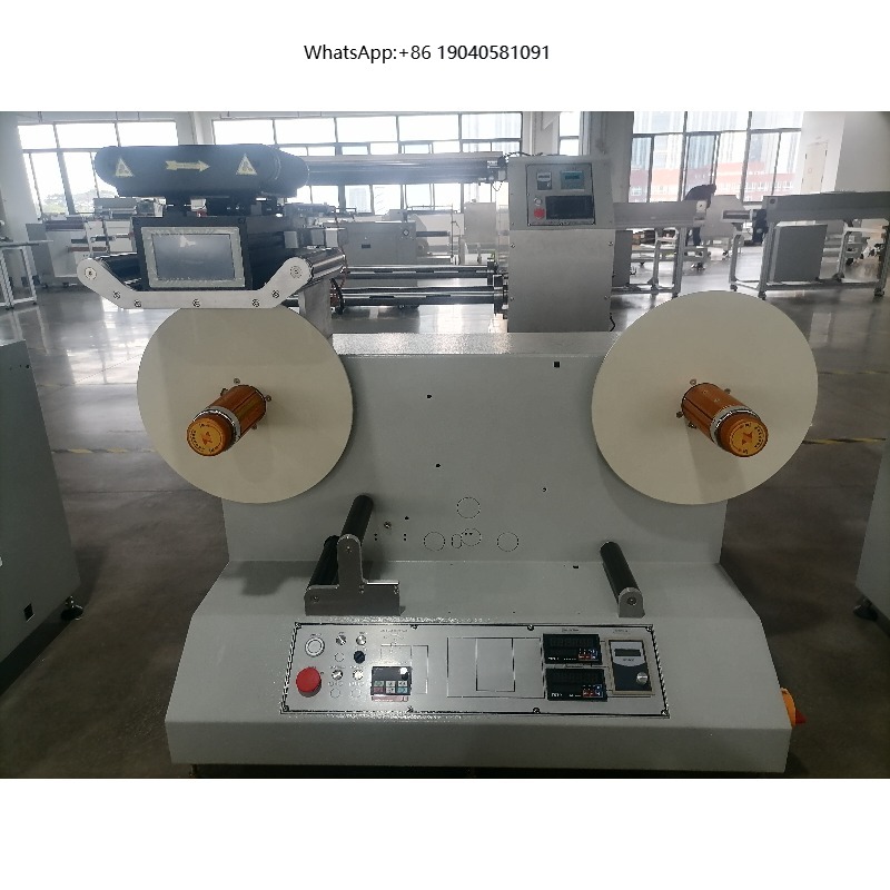 Sticker Label Roll - Hochpräzise automatische Aufwickelmaschine mit Digitalzähler für