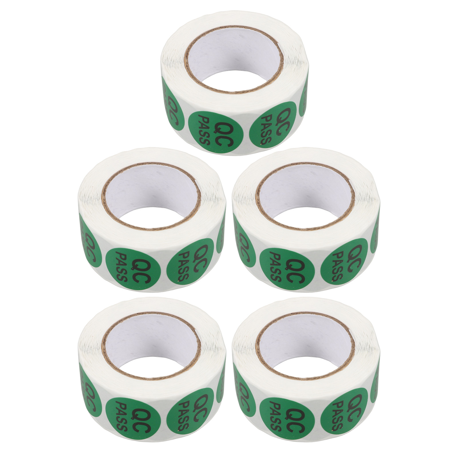 5 Rollen Qualitätskontrollaufk – Sticker Label Roll Bewertung und Preis